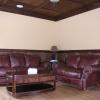 This Study was done in Black Walnut. The inset doors above the fireplace mantel hide a small plasma TV. ( Note: The finish on this job was done by the clients painting contractor and not CCS.)