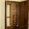 Organized Reach-In Closet Made From Real Wood (Natural Oak Plywood)